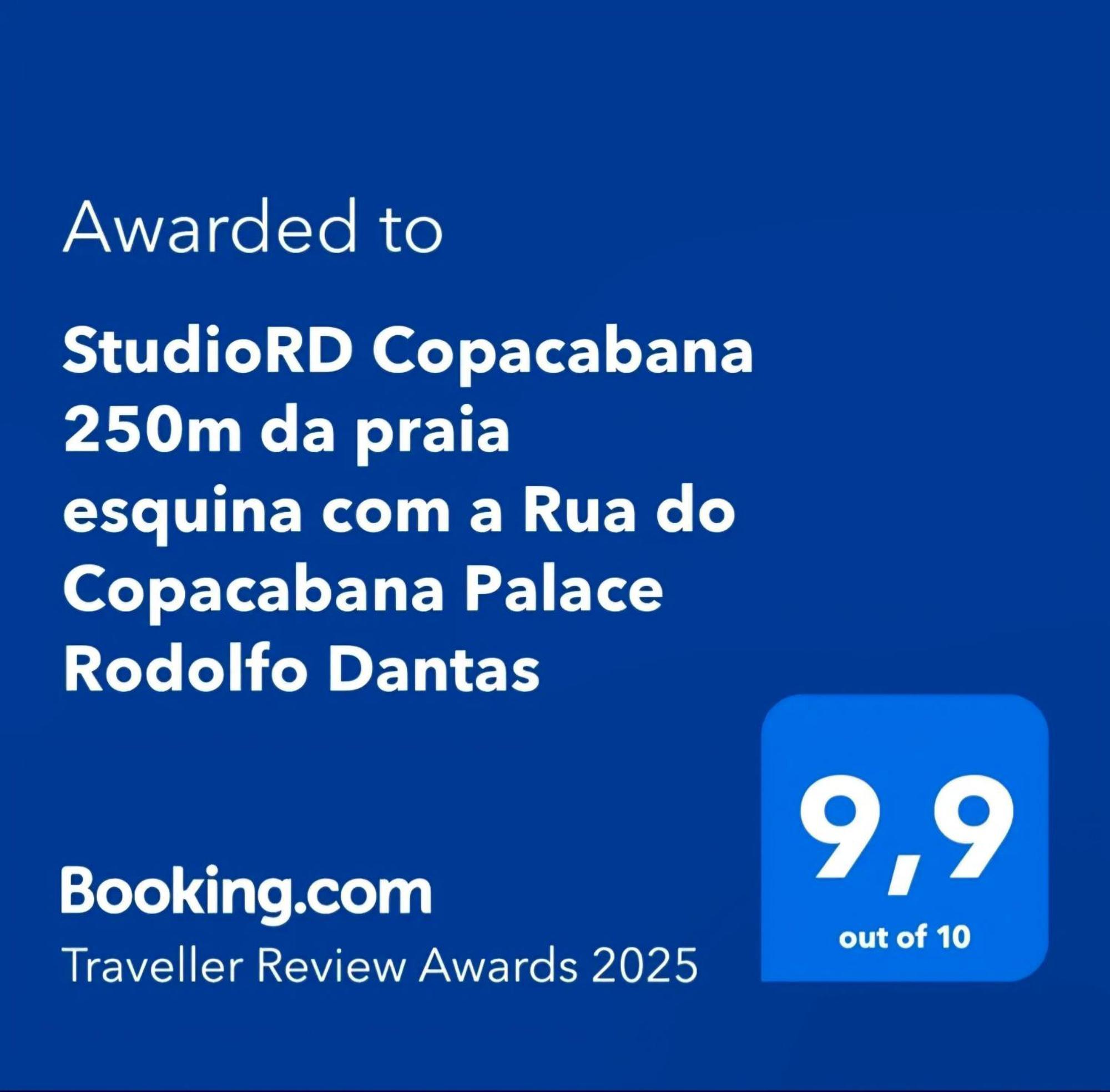 Studiord Copacabana 250M Da Praia Esquina Com A Rua Do Copacabana Palace Rodolfo Dantas Apartment Рио де Жанейро Екстериор снимка